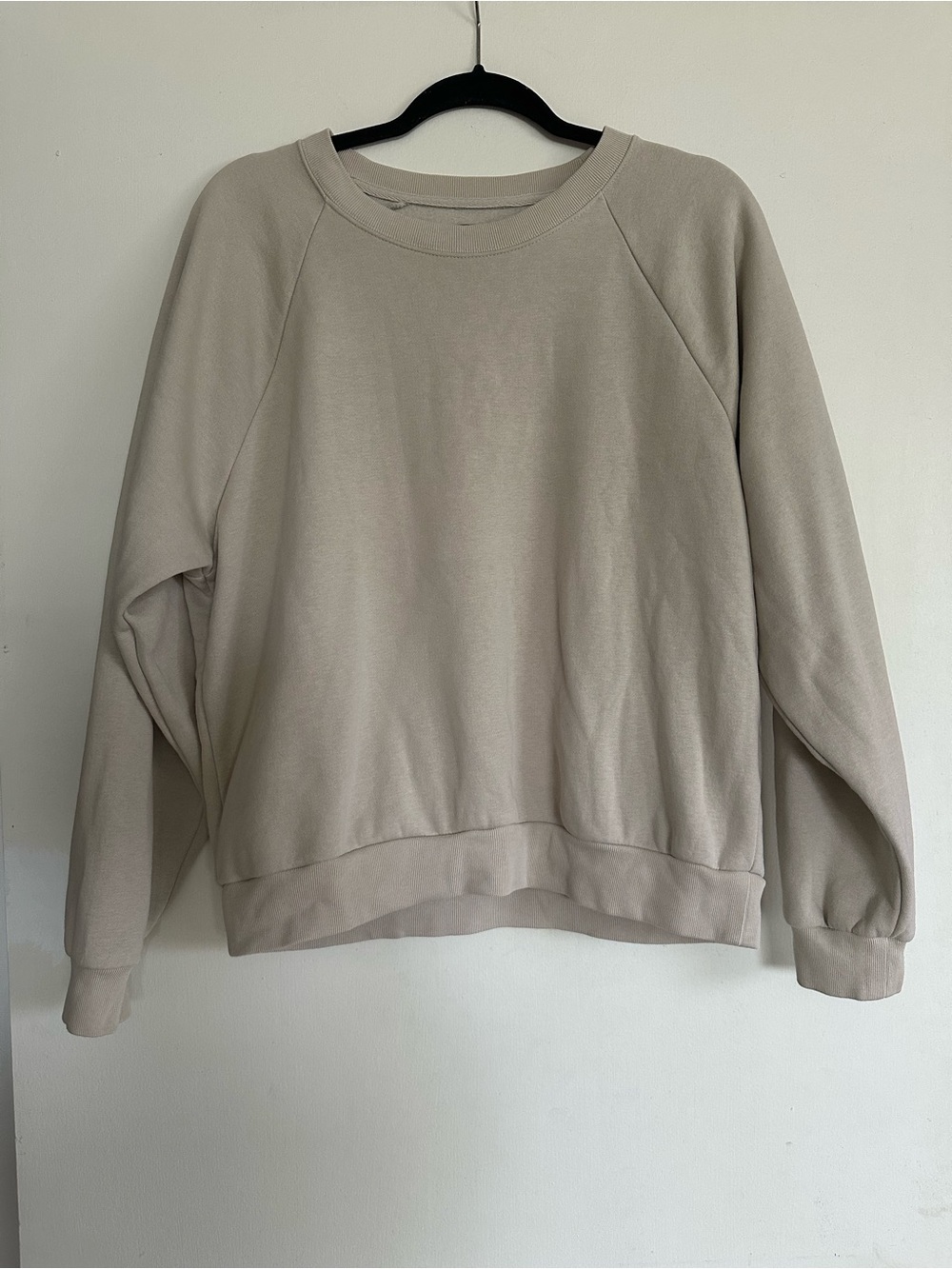 GAP Women’s Neutral Crewneck Sweatshirt - Moonstone Beige